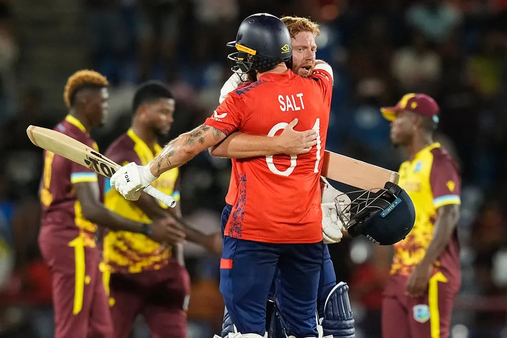 | Photo: AP/Ramon Espinosa : ICC T20 World Cup Super Eights: England vs West Indies