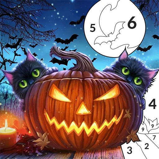 Livre de Coloriage Halloween 1.8 Apk pour Android