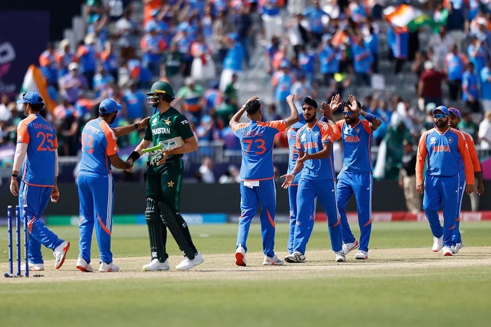 Photo: AP/PTI : T20 Cricket WCup India Pakistan 